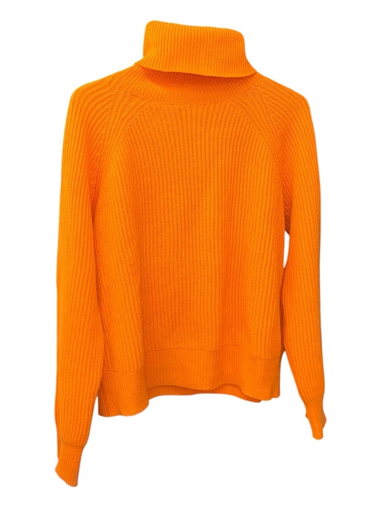 Remain Sweaters - Remain wool and cashmere Cozy Ribbed Orange Turtleneck Sweater